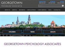 Tablet Screenshot of georgetown-psychology.com